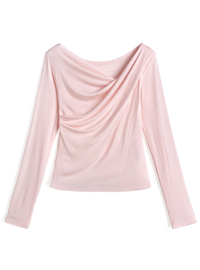 接触冷感3Wayシアードレープカシュクールトップス