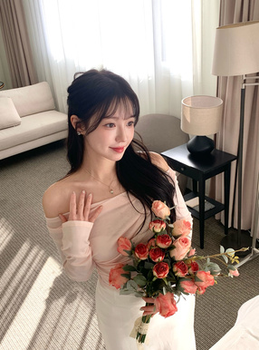 接触冷感3Wayシアードレープカシュクールトップス