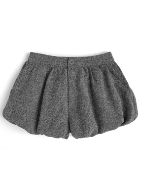 ツイードバルーンショートパンツ