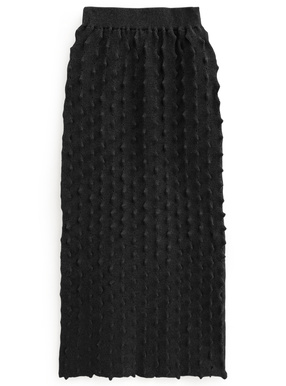 ポコポコニットロングスカート