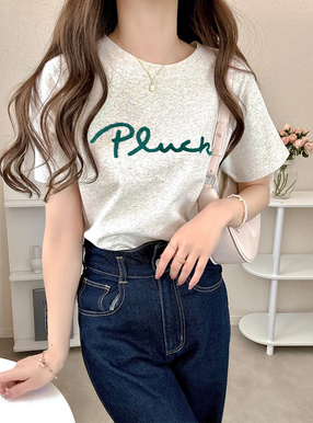 サガラ刺繍ロゴTシャツ