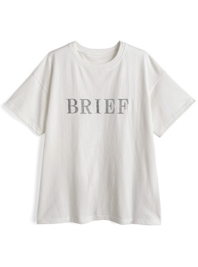 箔ロゴTシャツ