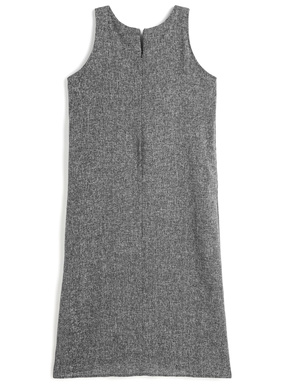 前後2Wayノースリーブツイードワンピース