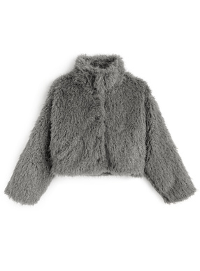 襟2Wayファージャケット