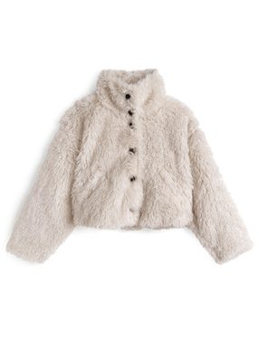 襟2Wayファージャケット