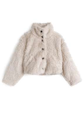 襟2Wayファージャケット