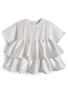 フリルドッキングTシャツ