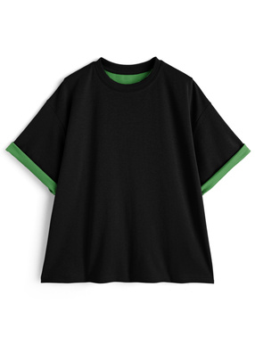 バイカラーTシャツ