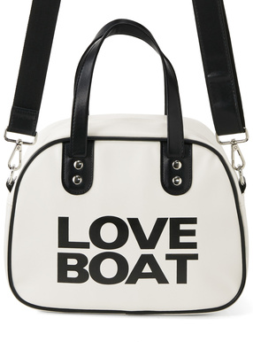 LOVE BOAT　2Wayロゴボストンバッグ