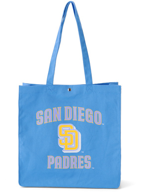 MLB サンディエゴパドレス　ロゴプリントトートバッグ
