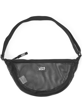 LOVE BOAT　ロゴメッシュボディバッグ