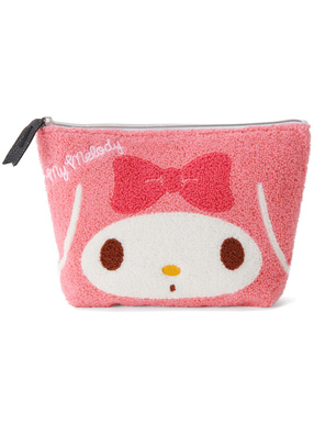 サンリオキャラクターズ　マイメロディもこもこポーチ