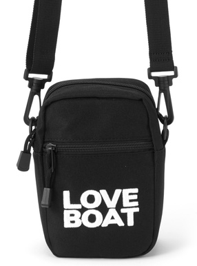 LOVE BOAT ロゴ刺繍ショルダーバッグ