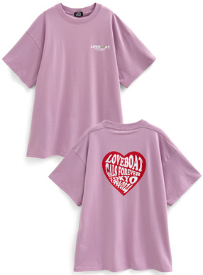 LOVE BOAT　ハートロゴTシャツ