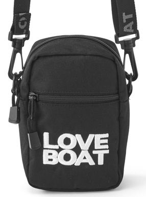 LOVE BOAT ロゴ刺繍ミニショルダーバッグ