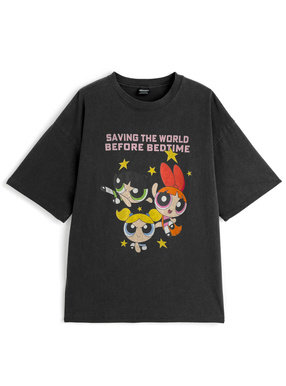 パワーパフガールズ ピグメントTシャツ