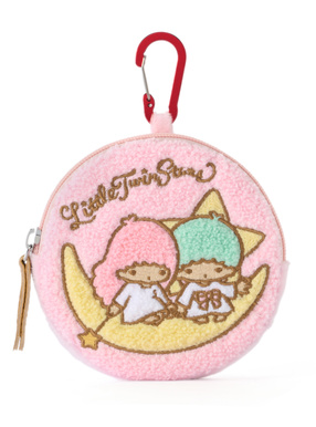 サンリオキャラクターズ　リトルツインスターズサガラサークルポーチ