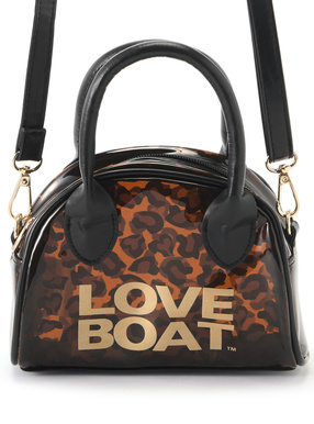 LOVEBOAT　2Wayレオパード柄クリアミニバッグ