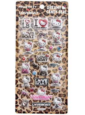 サンリオキャラクターズ　LOVE BOAT　ハローキティドリーミーキャンディシール