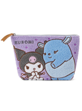 サンリオキャラクターズ　クロミ＆バクサガラポーチ