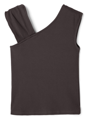 アシメショルダータンクトップ