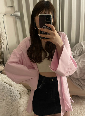 ワイドスリーブビッグシャツ