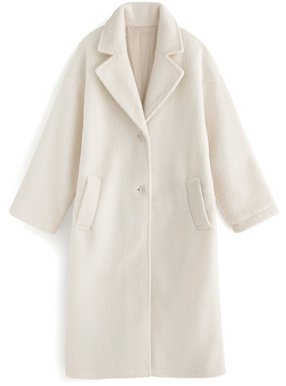 チェスターコート(ホワイト・白) | レディースファッション通販の