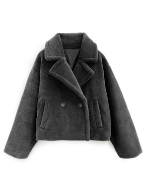 ショート丈ボアジャケット