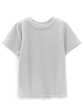ラメTシャツ