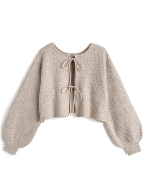 専用ニットカーディガン MOUSSY | BI COLOR ニットカーディガン (カーディガン ) |SHEL
