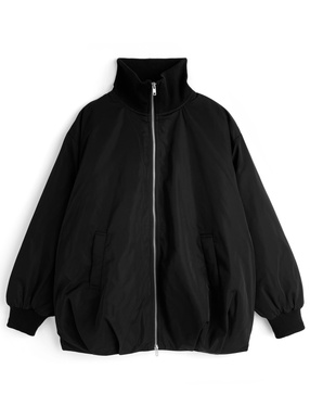 ハイネックダブルジップブルゾン