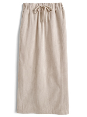 コーデュロイタイトスカート