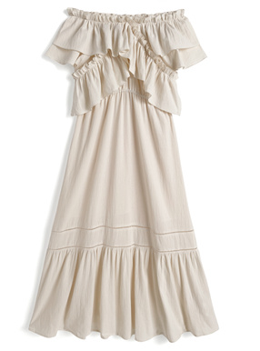 2Wayクロスフリルワンピース