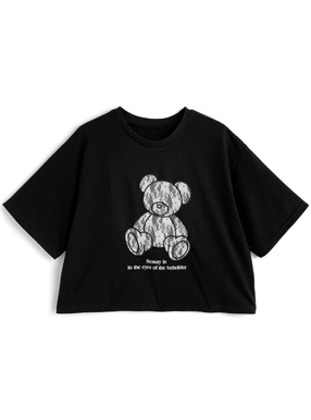 レーステディベアTシャツ