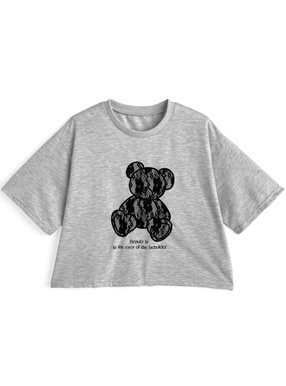 レーステディベアTシャツ