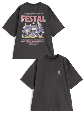 ロゴプリントTシャツ