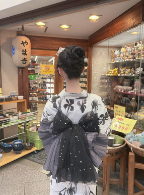 チュールパール兵児帯