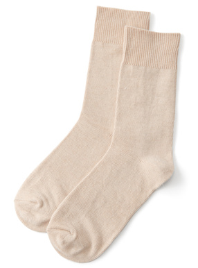 アンゴラ混ソックス