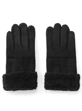 スマホ対応ムートン風グローブ