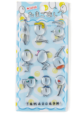 たまごあしのぷっくりシール ナンバー