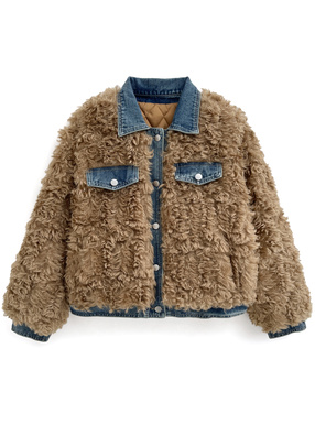 ファードッキングデニムジャケット