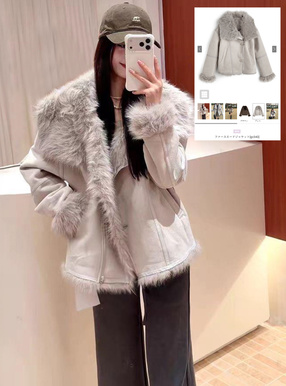 ファースエードジャケット