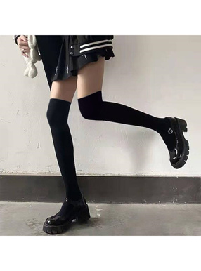 ニーハイリブソックス