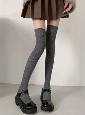 ニーハイリブソックス