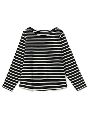 ボートネックボーダートップス