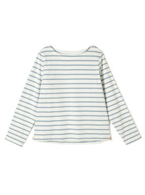 ボートネックボーダートップス
