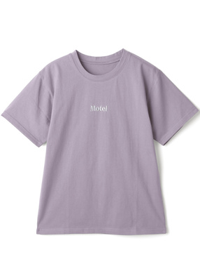 ロゴ刺繍Tシャツ