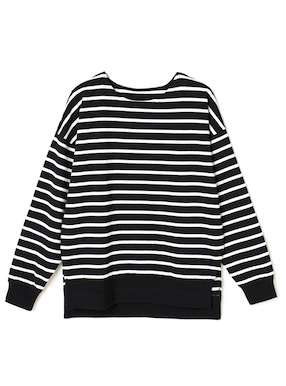 オーバーサイズボーダートップス