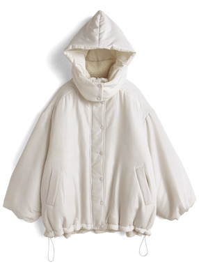 2Wayリバーシブルボアジャケット