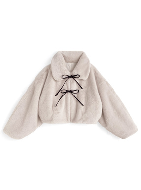 ファーコート(ベージュ) | レディースファッション通販の